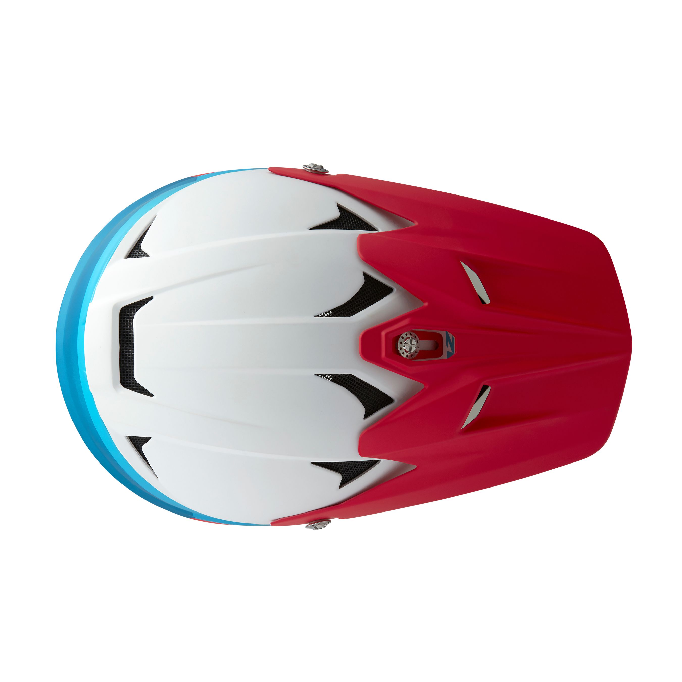 LAZER Unisex Extreme Phoenix+ ASTM Helm / white blue red / L