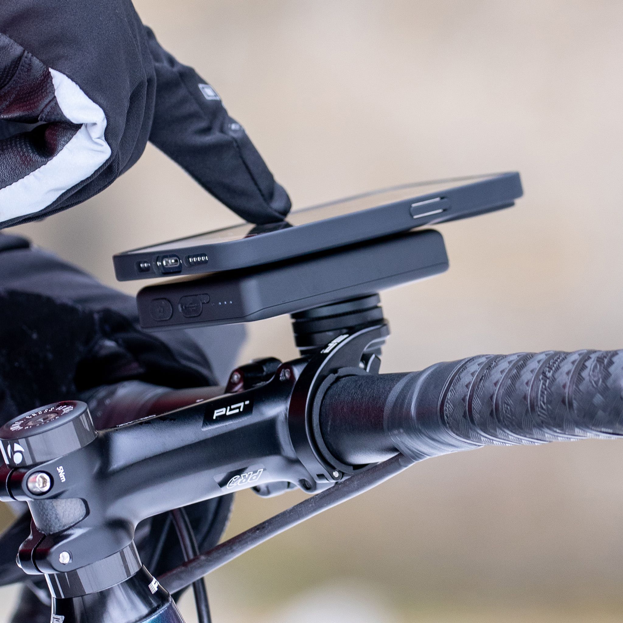 Wireless Powerbank SPC+ / schwarz / 5000 mAh