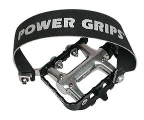POWER GRIPS Pedalriemen / schwarz