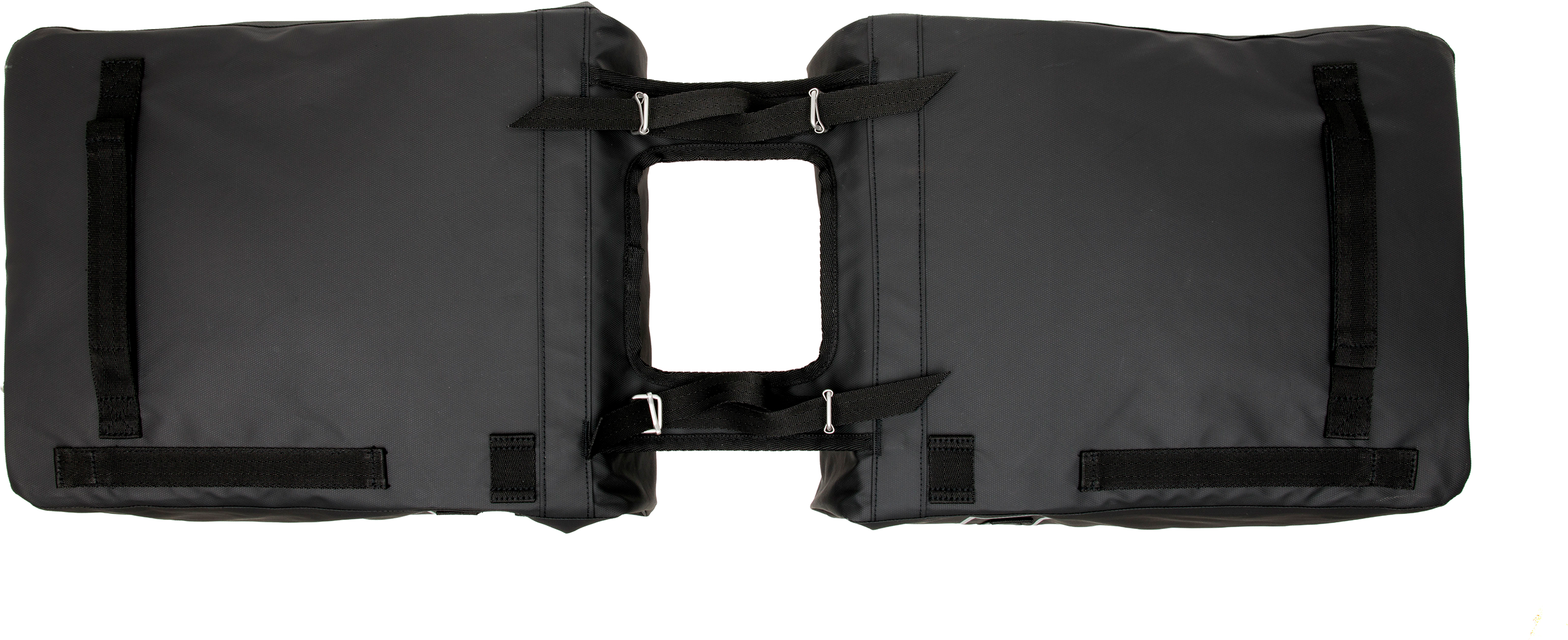 LEEDS DOUBLE Hinterradtasche / black