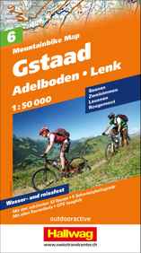 Karten Schweiz Velo und Bike - MOUNTAINBIKE MAP Bike-Karten von HALLWAG