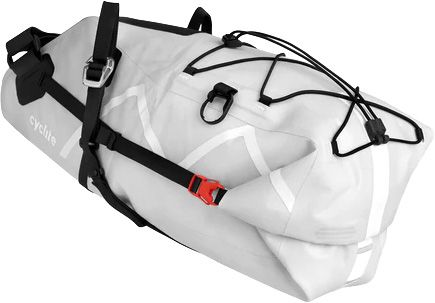 SADDLE BAG 02 Satteltasche / light grey / 12.9l