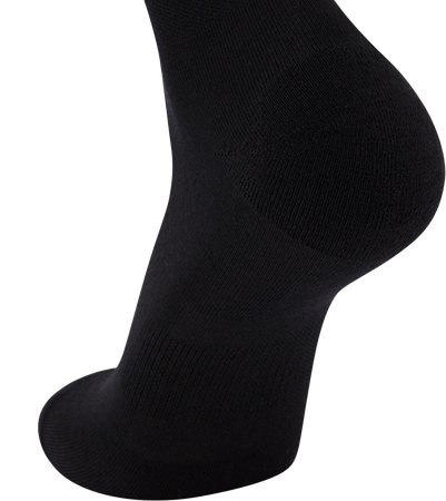 ATLAS MERINO CREW Velosocken / black / L (42-44)