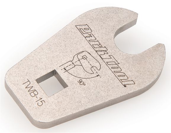 TWB-15 Pedalschlüssel 15mm für 3/8"-Knarre / silber / 15mm