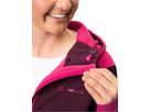 QIMSA Damen-Softshelljacke / cassis / 36