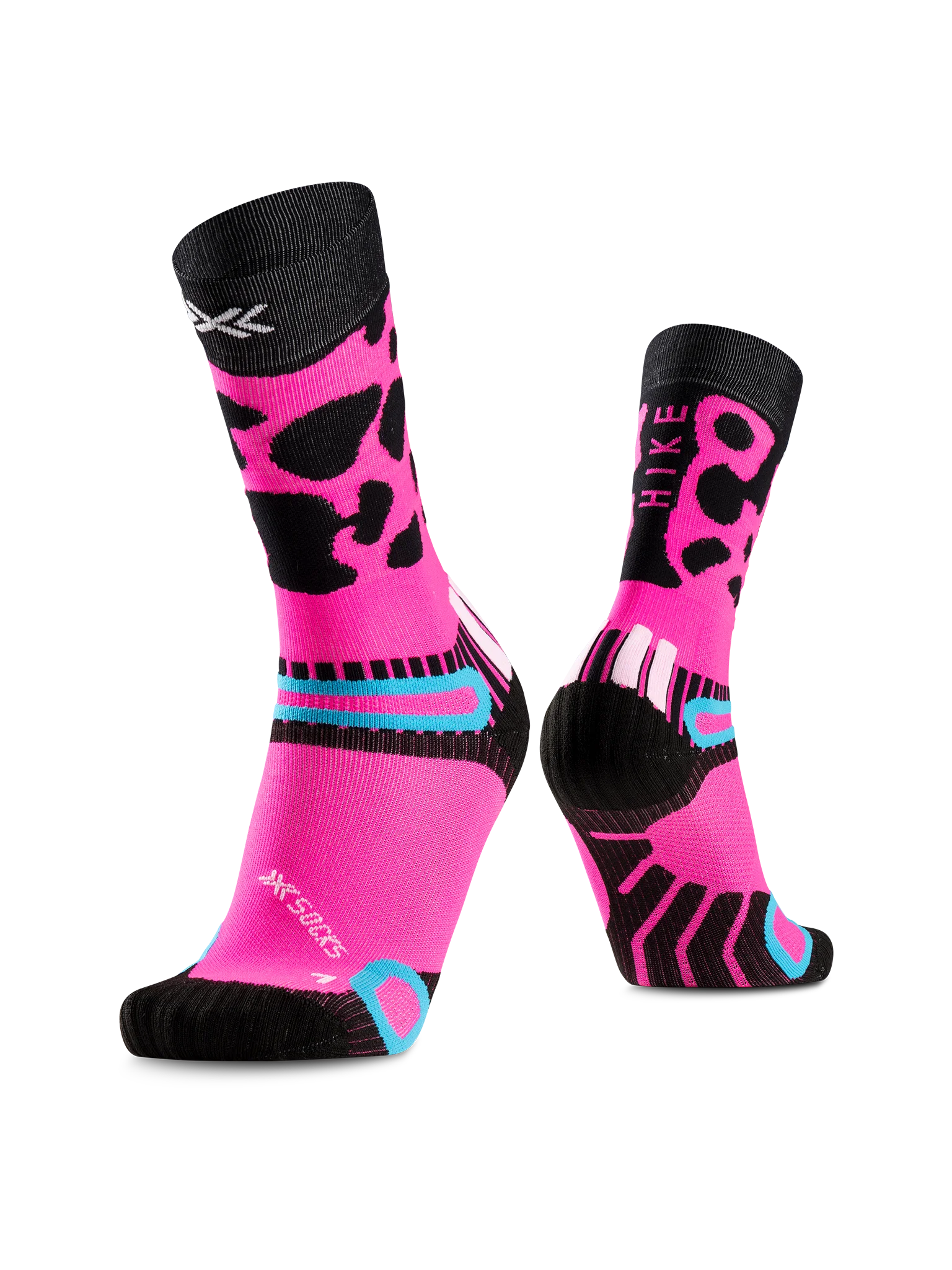 Unisex Hike Discover Crew / fluo pink frog / 42-44