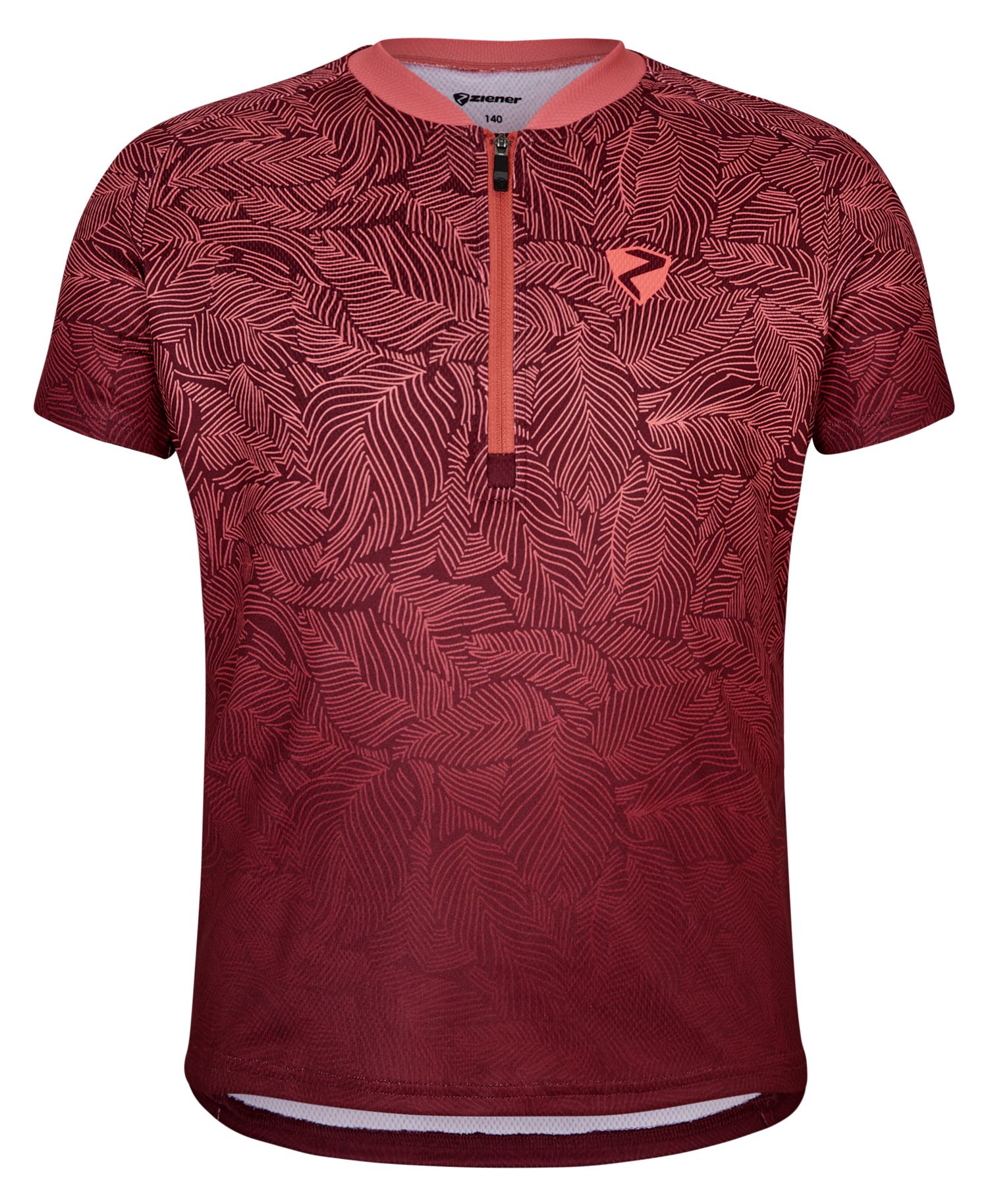 NINNA Kinder-Kurzarmtrikot / velvet red / 140
