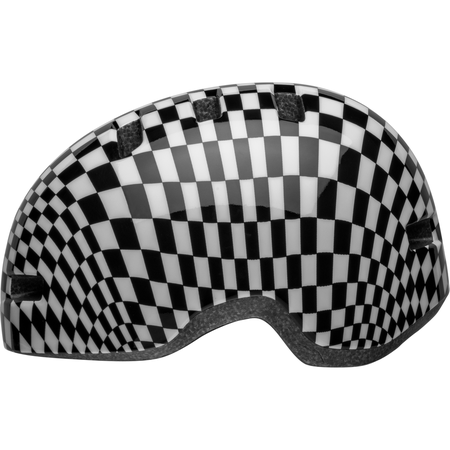 Lil Ripper Helmet / gloss black/white checkers / S