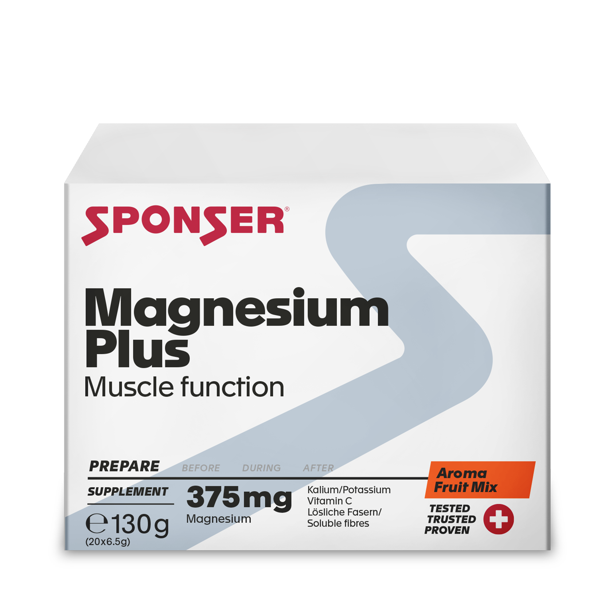 MAGNESIUM PLUS, Sachet 20 x 6.5g / Fruit Mix