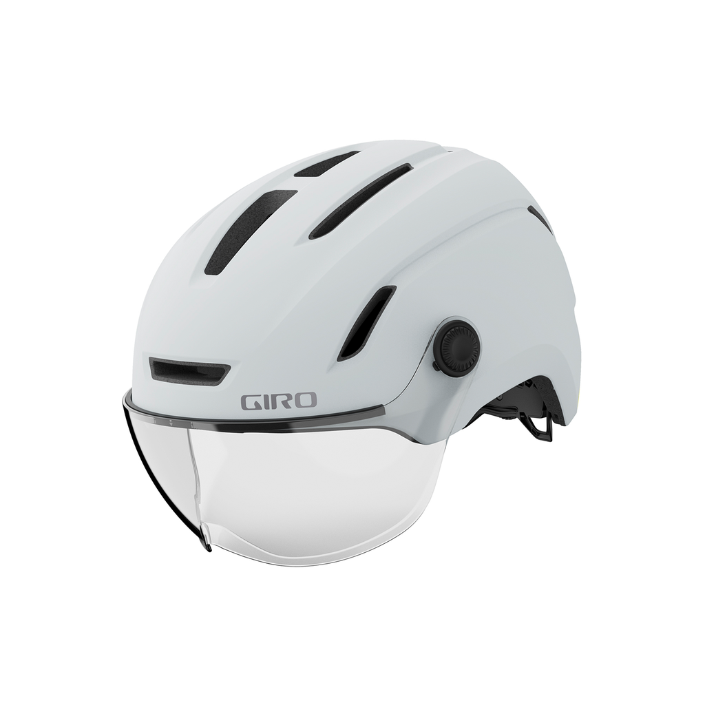 EVOKE MIPS Helm mit Scheibe / matte chalk / S 51-55
