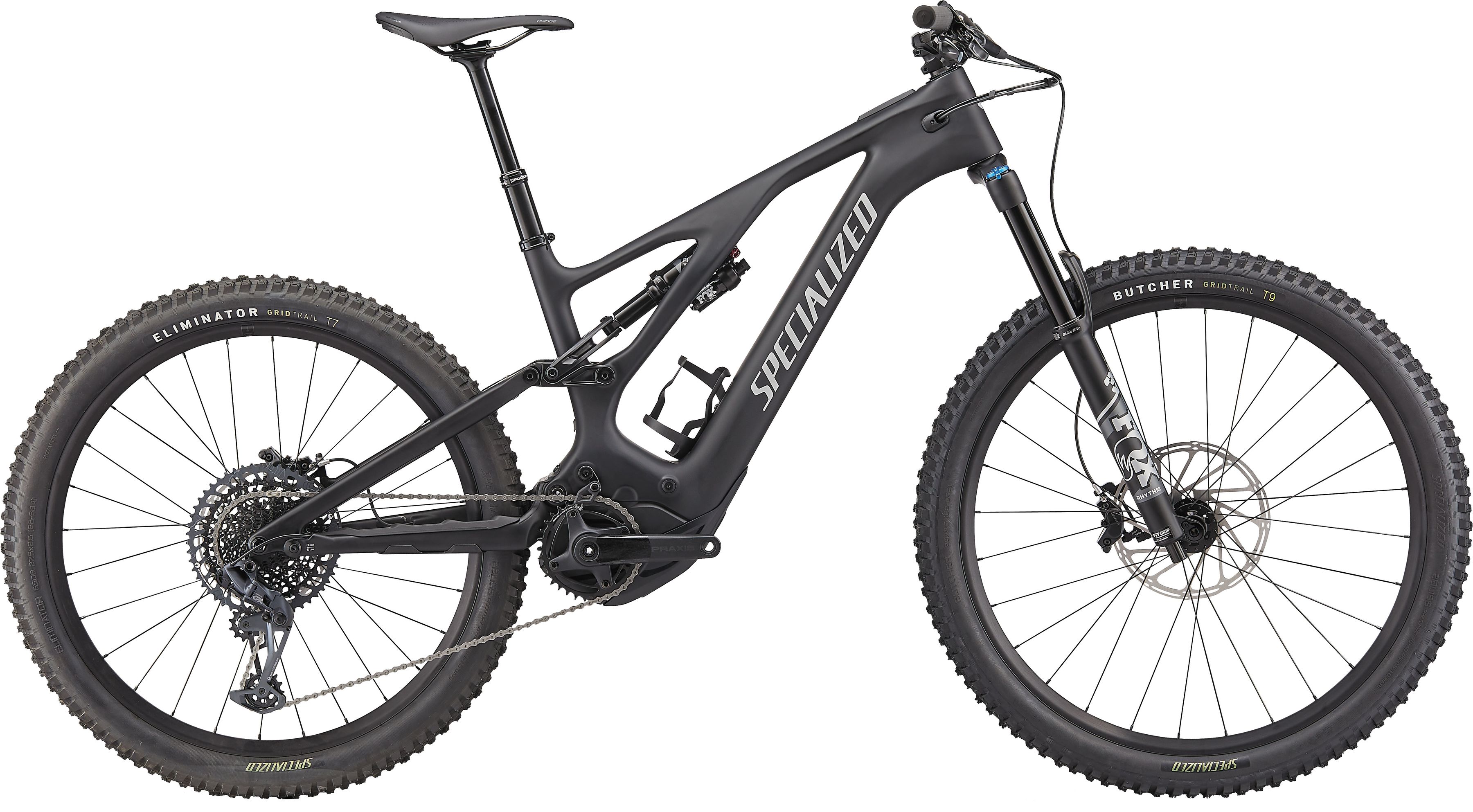 LEVO COMP CARBON E-MTB Fully / black light silver black / S2