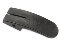 Klick-Fix Haken für untere Schiene mit Schraube / Grau