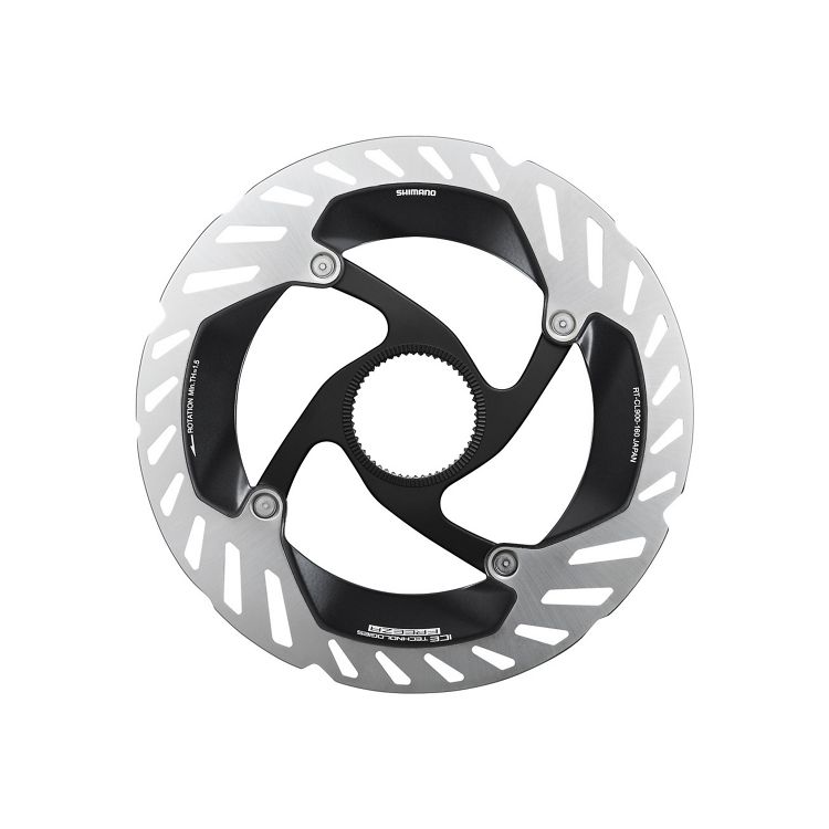 DURA-ACE/XTR RT-CL900 Bremsscheibe / silber/schwarz / 160mm
