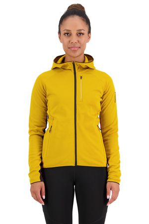 APPROACH Damen-Merino-Kapuzenjacke / turmeric / L