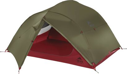MUTHA HUBBA NX 3-Personen Zelt / olivgrün-rot
