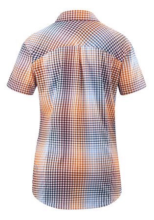 ARENDA Damen-Kurzarm-Bikebluse / insignia check / 36