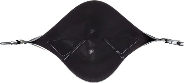 DRY-PACK Packsack mit Gepäckträgerbefestigung / black / 16l