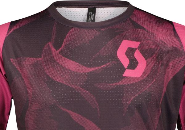 JR TRAIL 20 Kinder-Bikeshirt / dark purple/carmine pink / 164