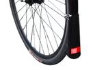LATZ URBAN Spritzlappen / Schutzblechverlängerung für Strebenbefestigung / schwarz / URBAN 66mm