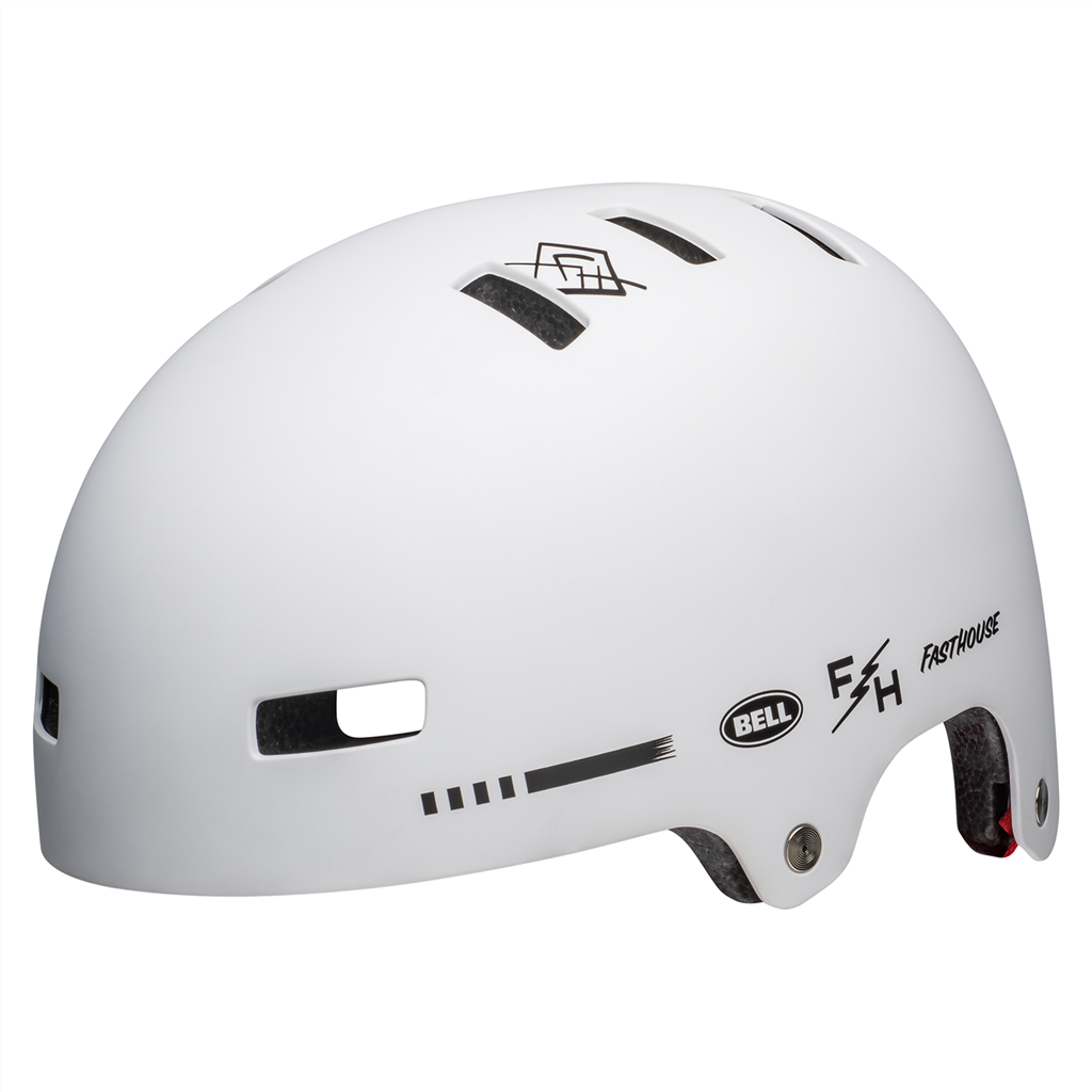 LOCAL Velohelm / matte white fasthouse / M