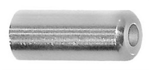 OPEN Bremskabelhüllenendhülse aus Messing / silber