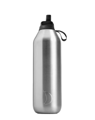 Chilly's Series 2 Flip Bottle 1l / Stainless Steel recycled