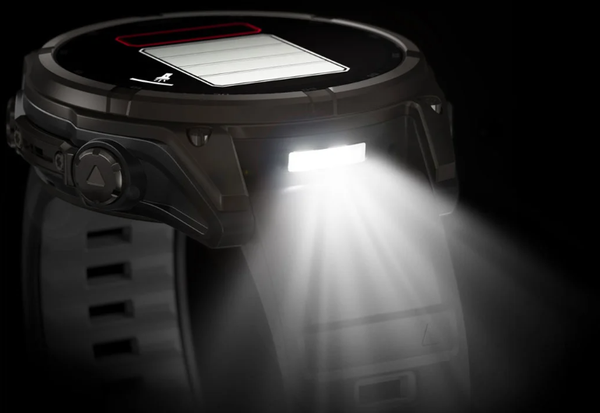 FENIX 8 SOLAR SAPPHIRE Multisportuhr / carbongrau / 47mm Sapphire, 22mm Armband