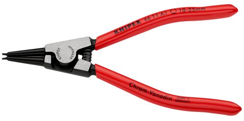 SEEGER-RINGZANGE für Aussenringe Ø 10-25mm / schwarz silber