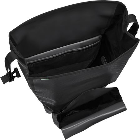 Aqua Back Plus Single, recyceltes Hauptmaterial / black / 25.5 l