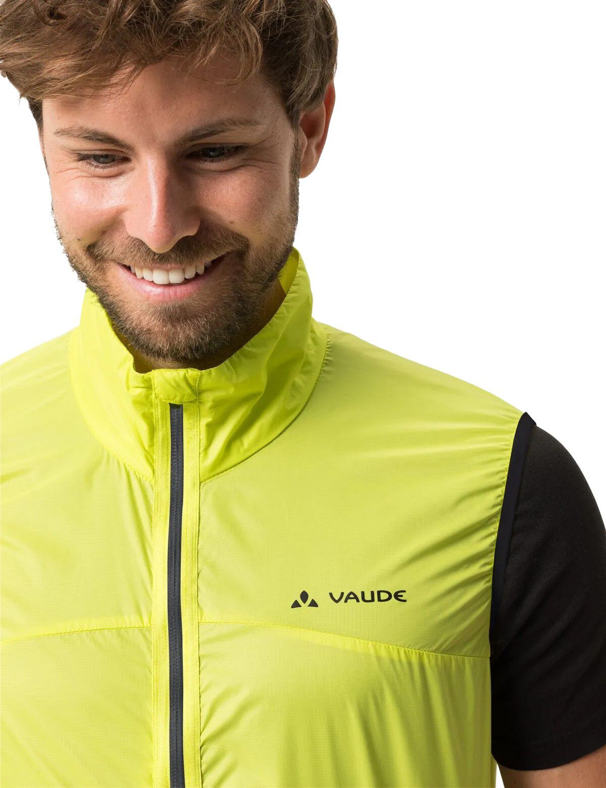 MATERA AIR Herren-Windweste / bright green / L
