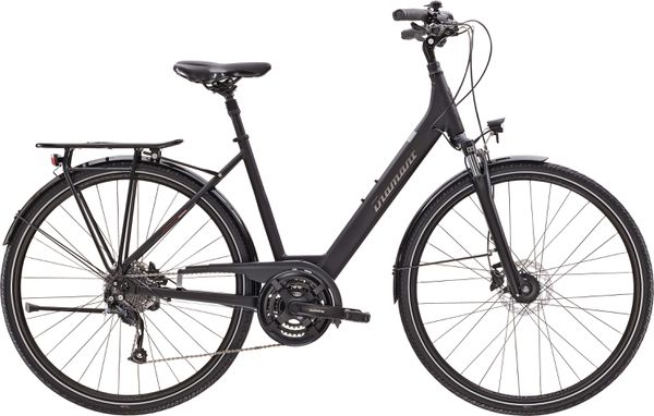 UBARI DELUXE TIE City- und Alltagsvelo / tiefschwarz / S