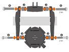 Compit/E-Spacer Kit / schwarz