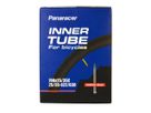 BUDGET Schlauch, 700x25/35C / schwarz /  28", SV, 48mm, 700 X 25C - 35C