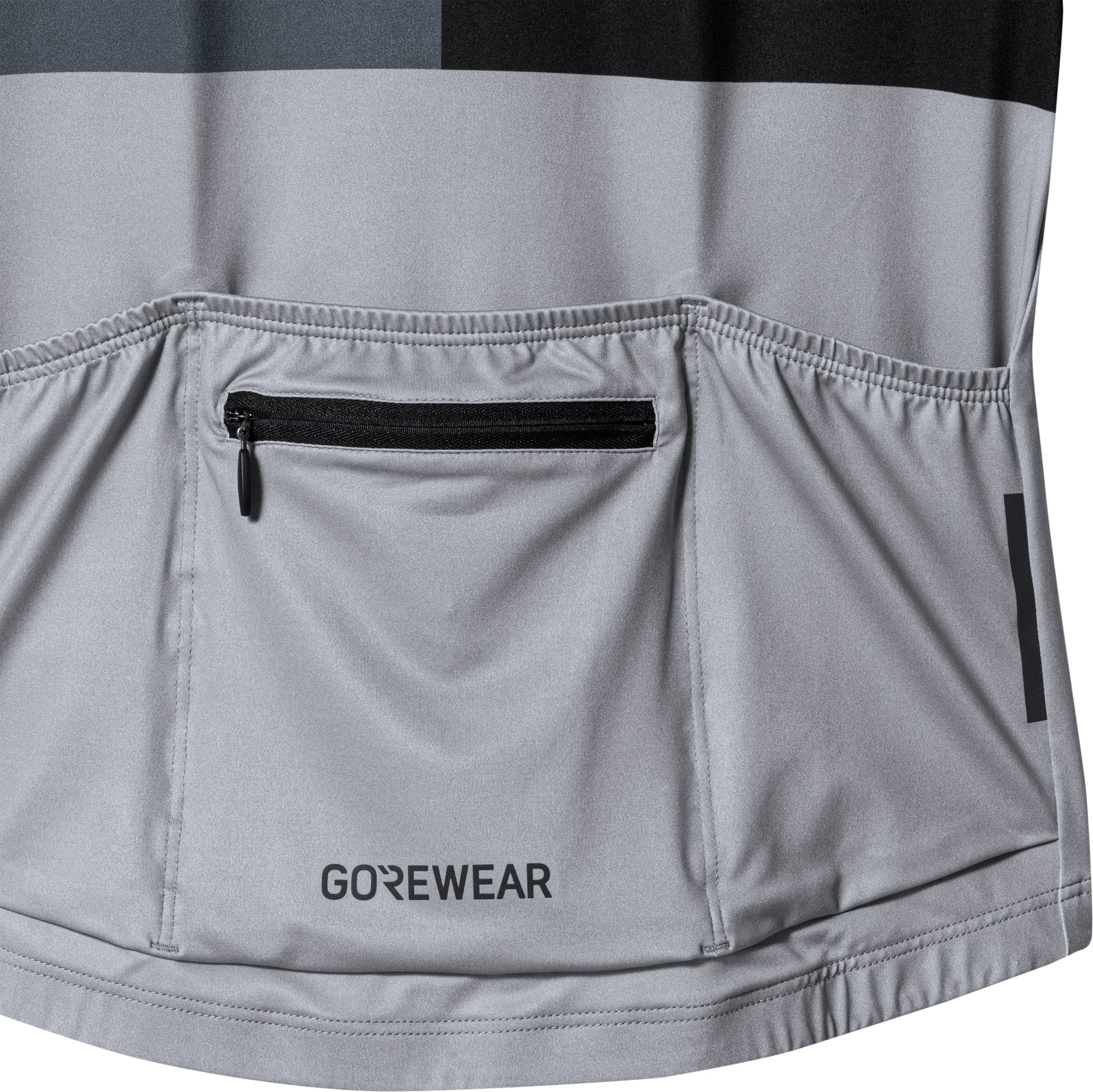 SWIFTRIDE BLOCK Herren-Kurzarmtrikot / black/lab graphite / L