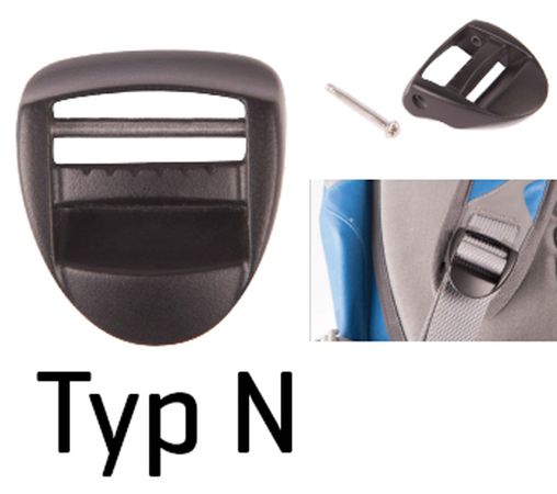 SCHNALLEN  für Reparaturen / TYP (2 Pin) L 20mm