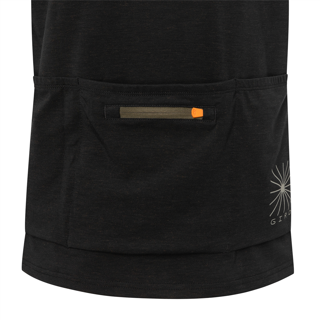 RIDE Herren-Gravel-Kurzarmshirt / trail green/black / L