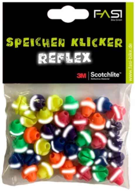 REFLEX Speichenklicker , multicolor - Hauptansicht