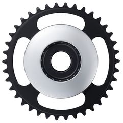 Kettenblatt STEPS SM-CRE61-11 / Schwarz / 38 Zähne, ohne