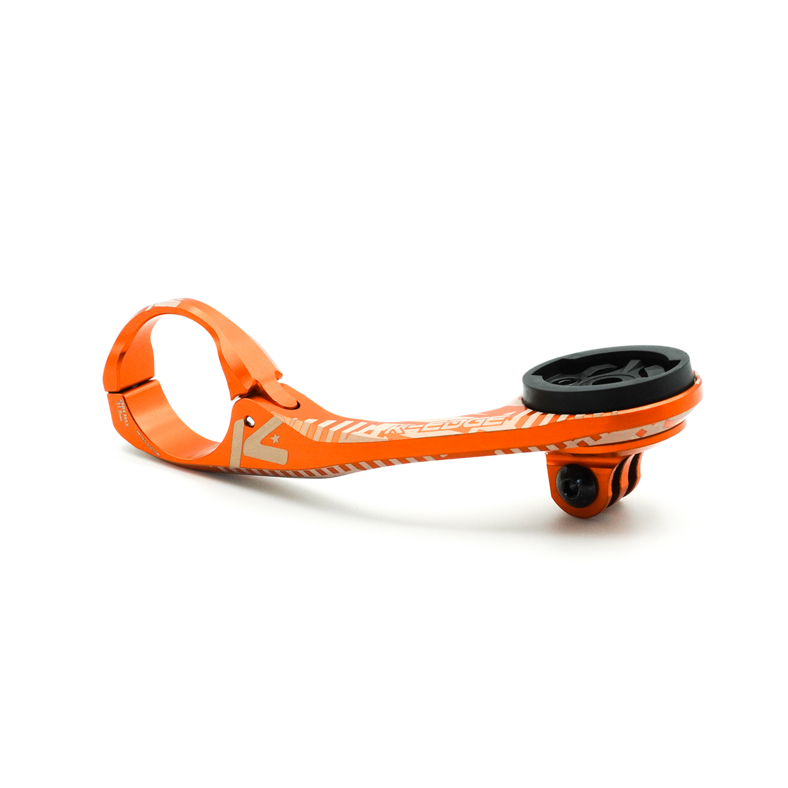 K-EDGE Limited Edition GARMIN/WAHOO MAX XL Combo Mount / orange /