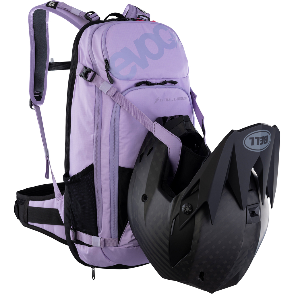 FR TRAIL E-RIDE Protektorenrucksack, 22 L / purple rose / M/L