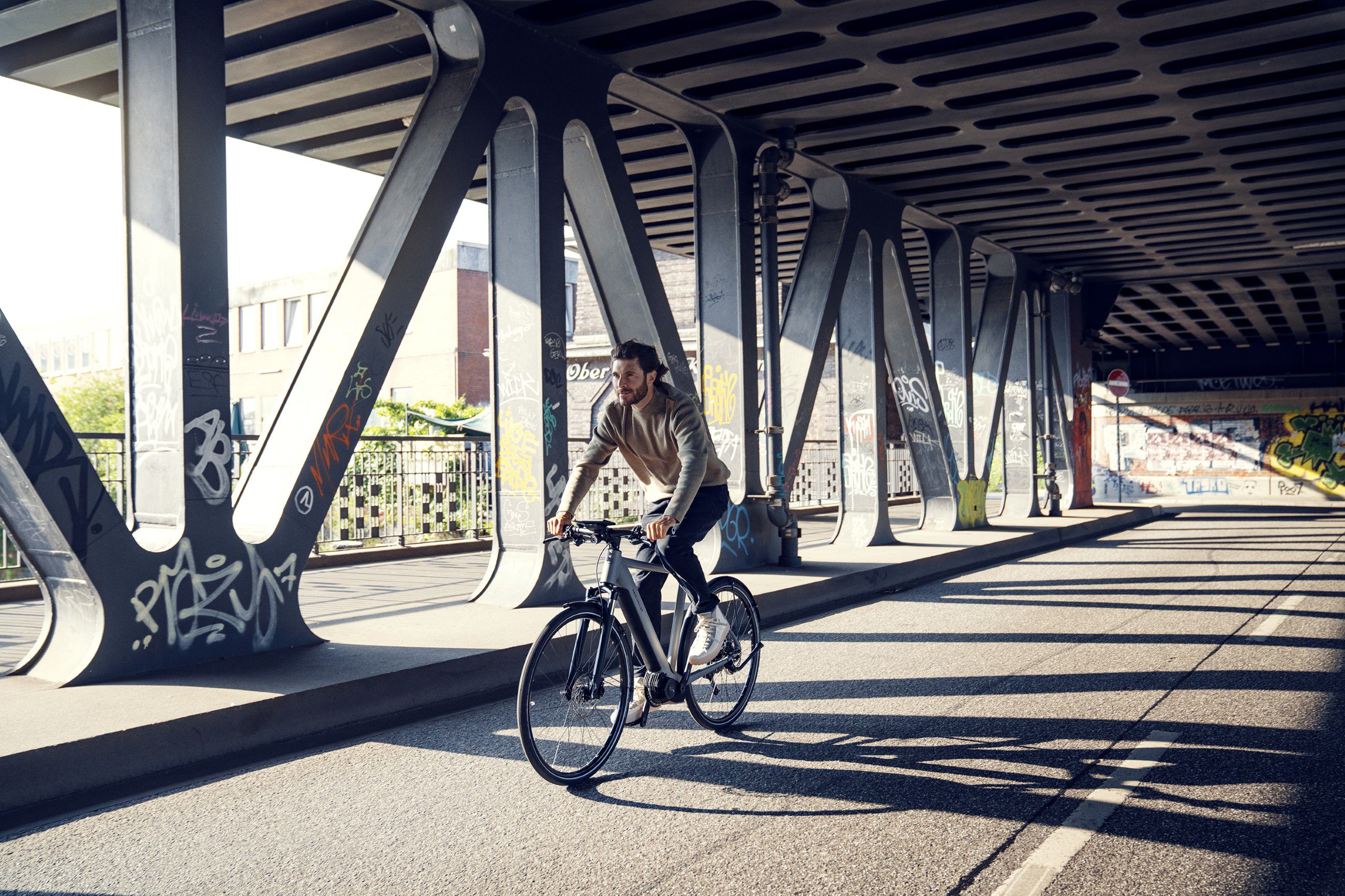 ROADSTER TOURING E-City und Alltagsvelo 25km/h / grey matt / 61 CM