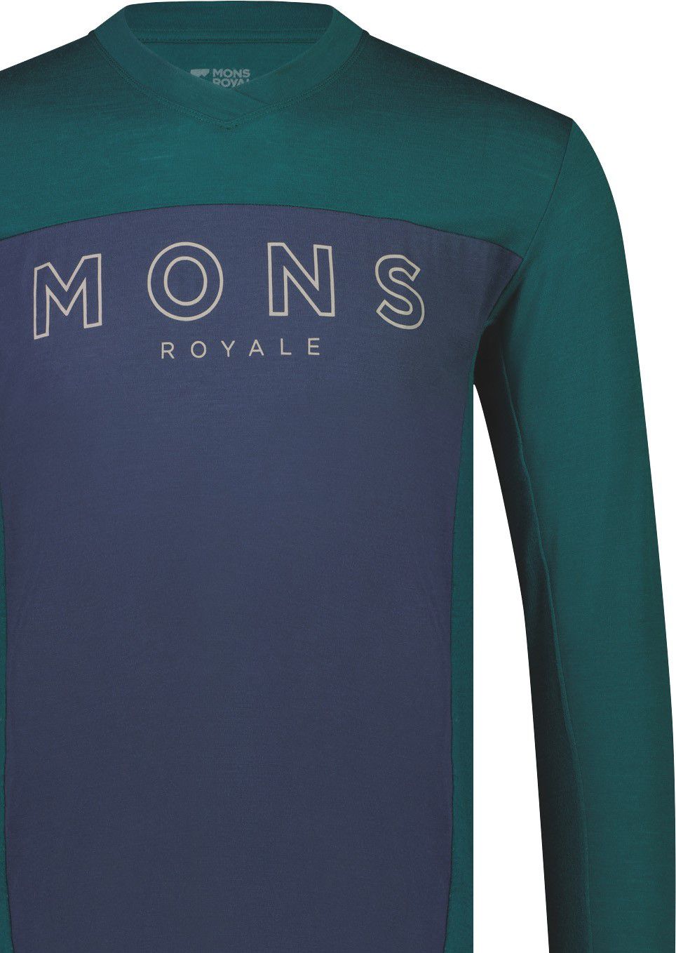 REDWOOD ENDURO Herren-Langarmshirt / evergreen/midnight / L