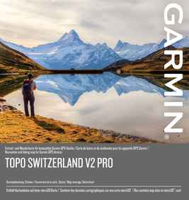 Kartenmaterial für GPS - TOPO SWITZERLAND PRO V2 Voucher, 2021 von GARMIN