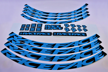 Decal Kit Turbine R 30/ARC 30/AR 30 / neon blue