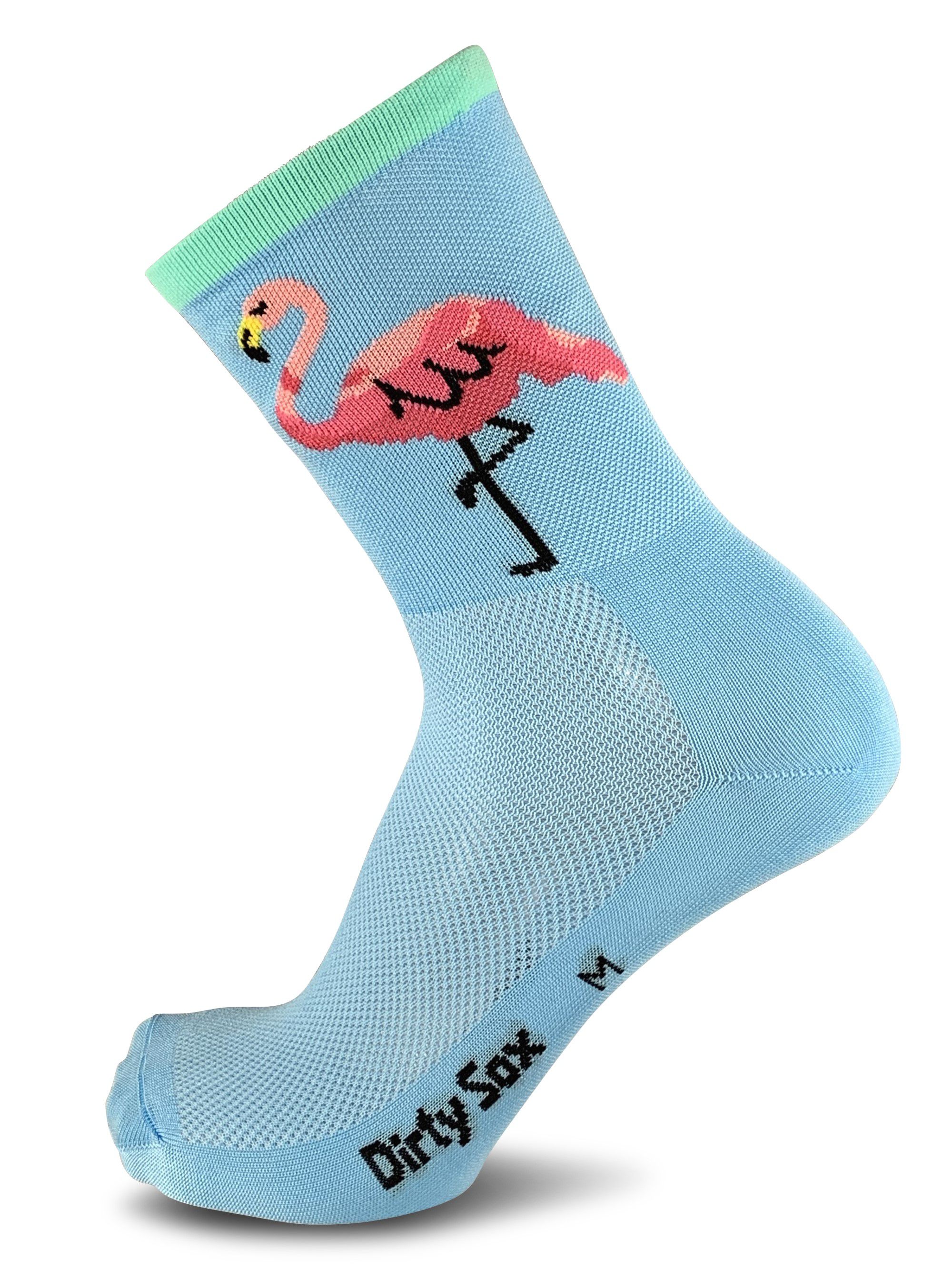 FLAMINGO - Velosocken - 15cm / sky blue / S=36-39