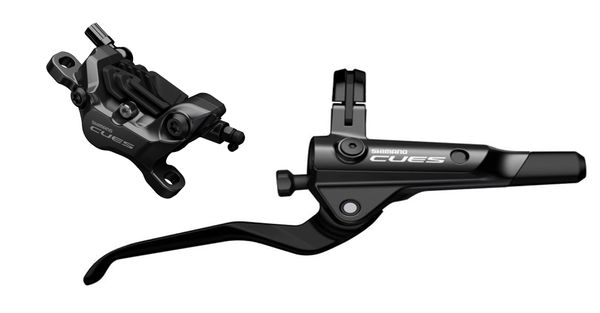 Scheibenbremsen-Set Cues U8020 mit BL-U8000 / schwarz / hinten, Hebel rechts, 1700 mm