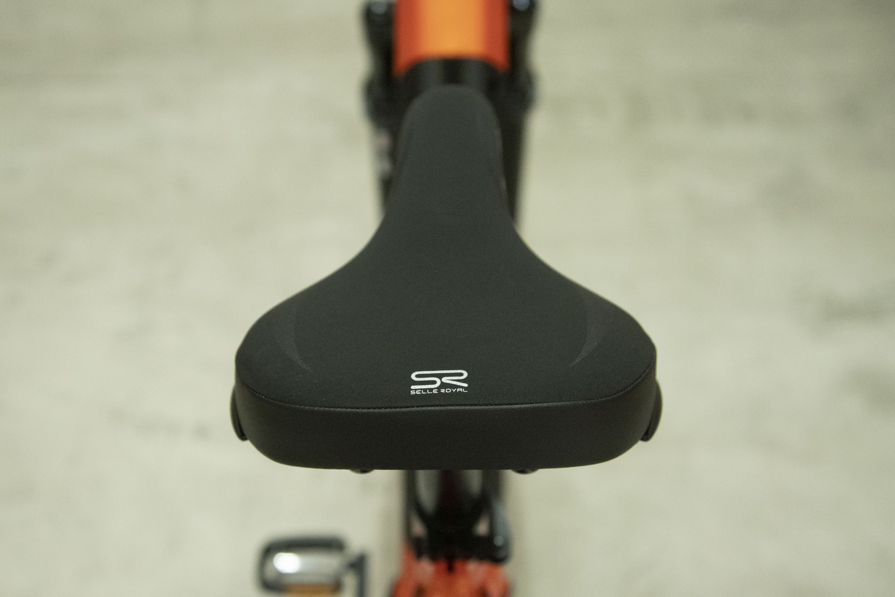 eMISSION  NEO+ Riemen E-City- und Alltagsvelo / sunset orange / 46 CM