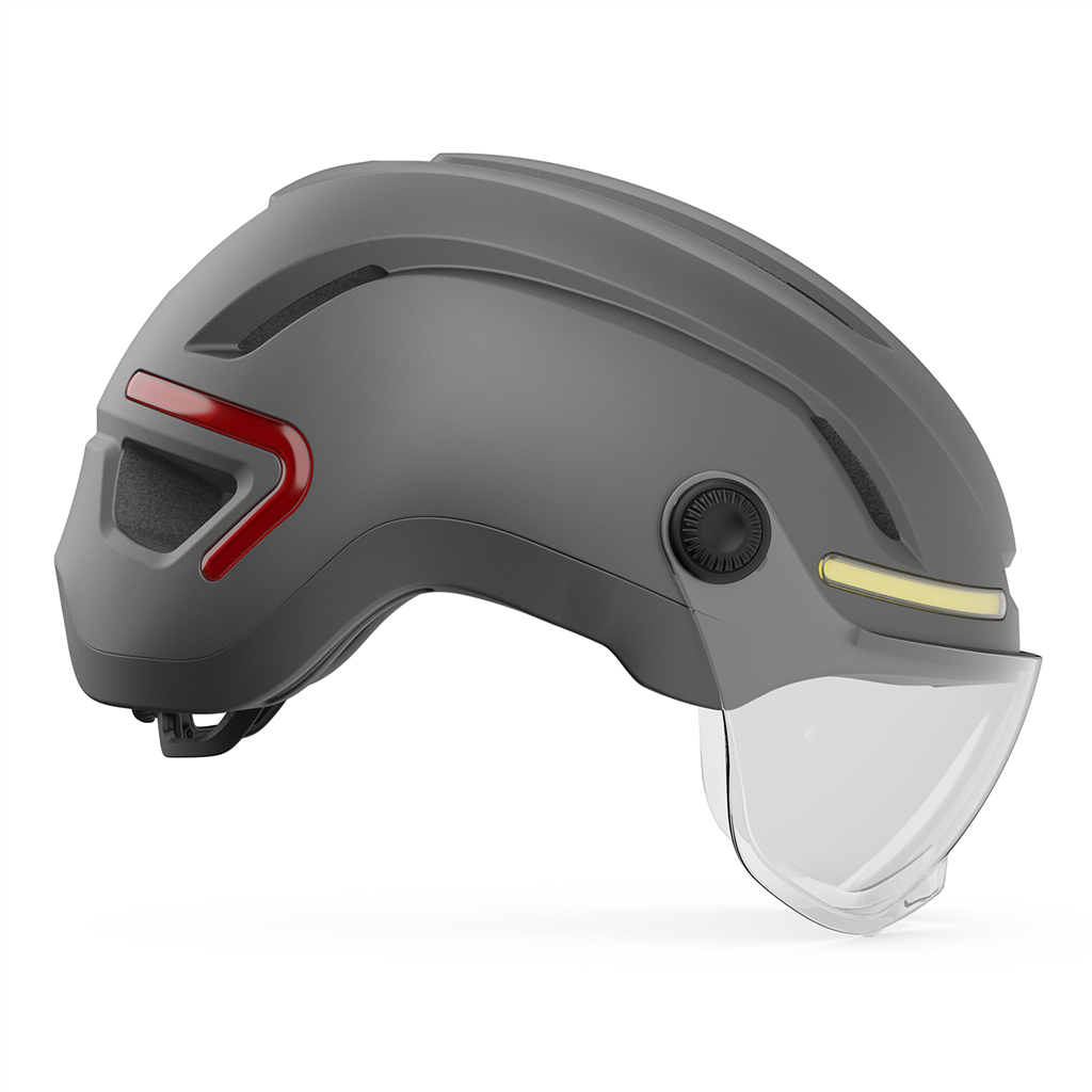 ETHOS LED SHIELD MIPS / matte graphite / M 55-59