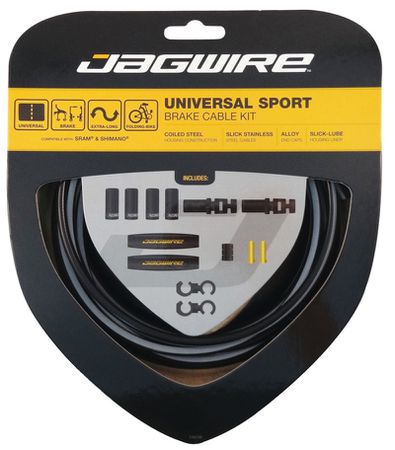 UNIVERSAL SPORT ROAD Bremskabelset / schwarz