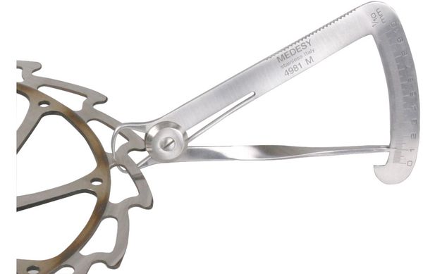 BREMSSCHEIBEN- und FELGEN-FLANKEN-LEHRE